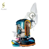 FUXK Концептуальные произведения искусства Whale Alien R9 Modified Mod High -End Custom -Made E -Sports Water Cold Desktop Machine