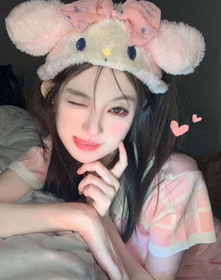 taobao agent Headband for face washing, cute non-slip hair accessory, internet celebrity