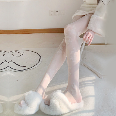 taobao agent Sexy retro autumn demi-season socks, French retro style