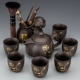 Purple Sand/Dragon Pot (Heyun)+шесть чашек+благословение свиньи/чай