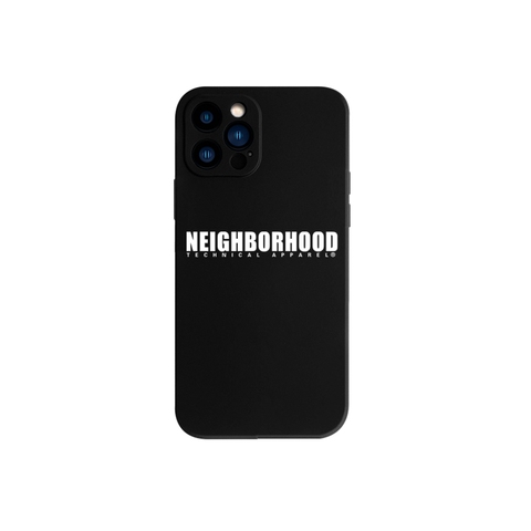 NEIGHBORHOOD NBHD Black & White Zig-Zag Pattern Plus/Pro/Max – 16, 15, 14, 13, 12 iPhone Case