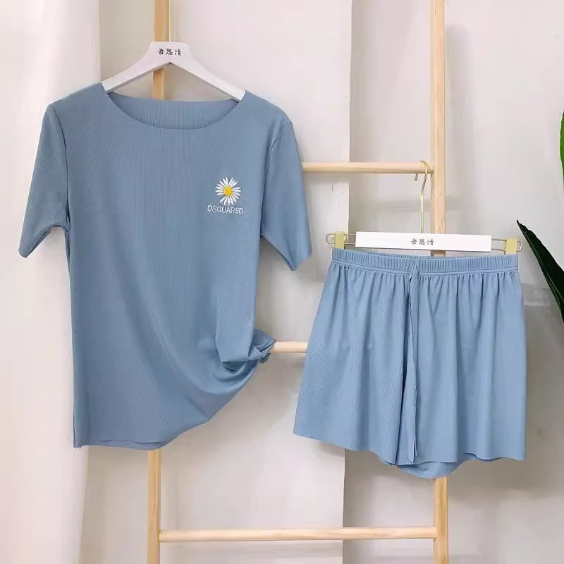Two-piece set [Little Daisy] blue