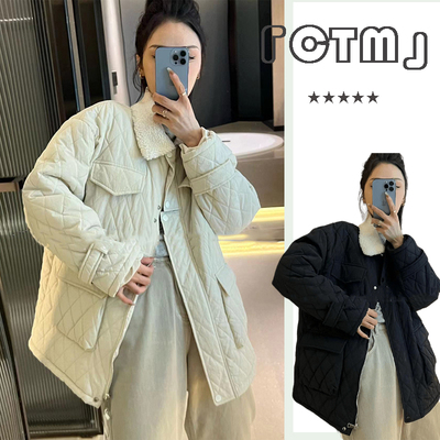 taobao agent Demi-season fashionable long down jacket, mid-length