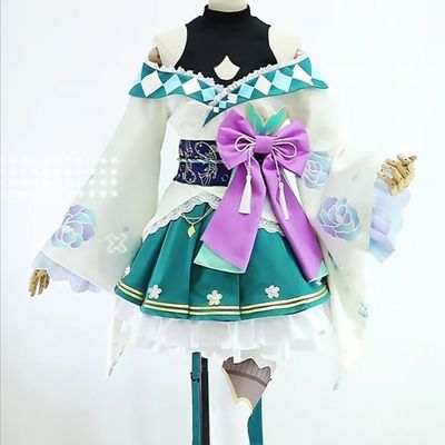 taobao agent Virtual idol anchor Rainbow Society Vtuber Dragon Palace FINANA COS suit performing clothes women's spot clothes