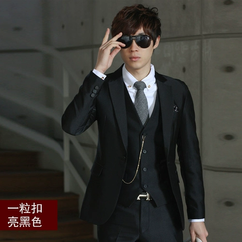 Весенний комплект, платье, пиджак классического кроя, 3 предмета, в корейском стиле