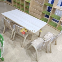 Детский детский деревянный зерновой лапша длинно квадратный стол