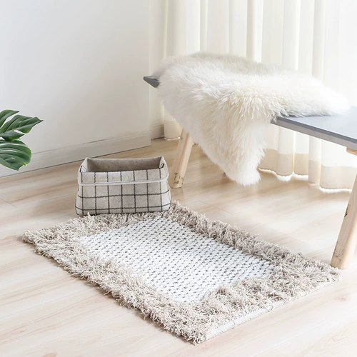 Naru Nordic Indian Indian Living Room Ковер ручной работы простой геометрический рисунок домашний журнальный столик ковров