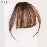 Челка, парик изготовленный из настоящих волос, французский стиль, популярно в интернете