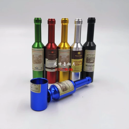 Бесплатная доставка труба металлическая бутылка вина сигарет сигарет сигарет сигарет сигарет сигарет с краном