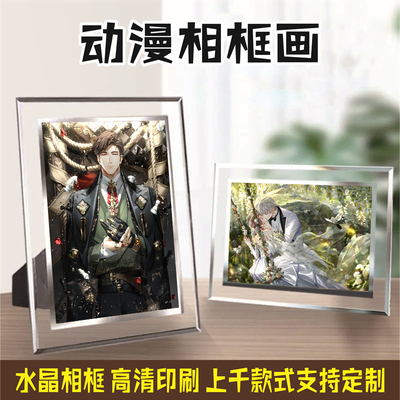 taobao agent Glossy crystal, photo frame, photoalbum, Birthday gift, 6 inches