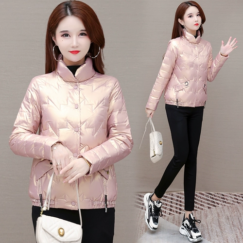 Модный легкий и тонкий зимний пуховик, бархатная куртка, коллекция 2021, утиный пух