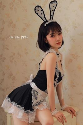taobao agent Do your cat love wine, drunk sweetheart, sexy, good -looking maid costume cos sexy female helper uniform suit