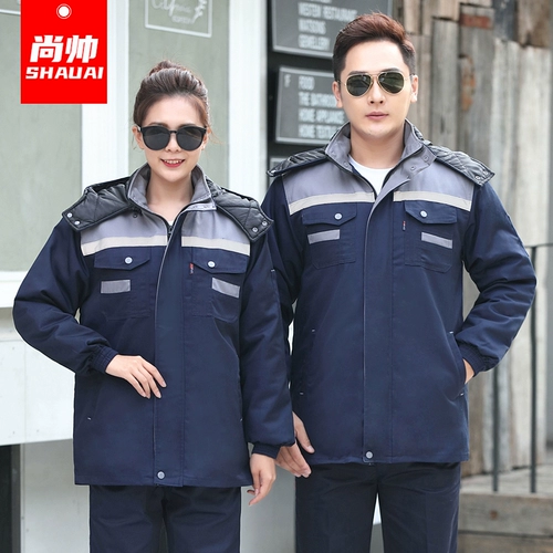 Зимний флисовый комплект для работы, удерживающая тепло куртка, увеличенная толщина, делается под заказ