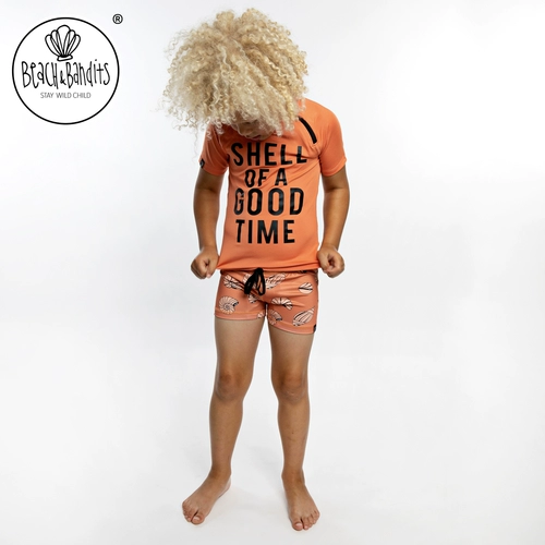 Beach & Bandits/Betandi Dutch детское детское детское детское тело короткое -купальник -купальник солнцезащитный крем на открытом воздухе Upf50+