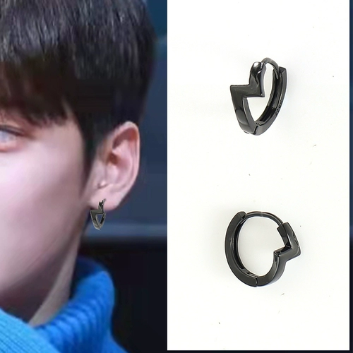 Трендовые серьги, коллекция 2022, мужской стиль, популярно в интернете, серебро 925 пробы