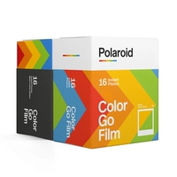 Polaroid/Poli Приходите в Polaroid Go фото бумаги белый края цвет двойной сумки 16 выстрелов, чтобы выдержать пленку
