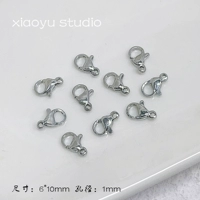 Застежка-карабин 10мм 5 шт.