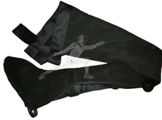 защита 击剑护腿 牛皮教练护腿护腰护脚保护服 教练击剑器材