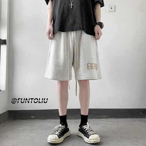 Баскетбольные спортивные летние шорты, штаны для отдыха, в американском стиле, оверсайз