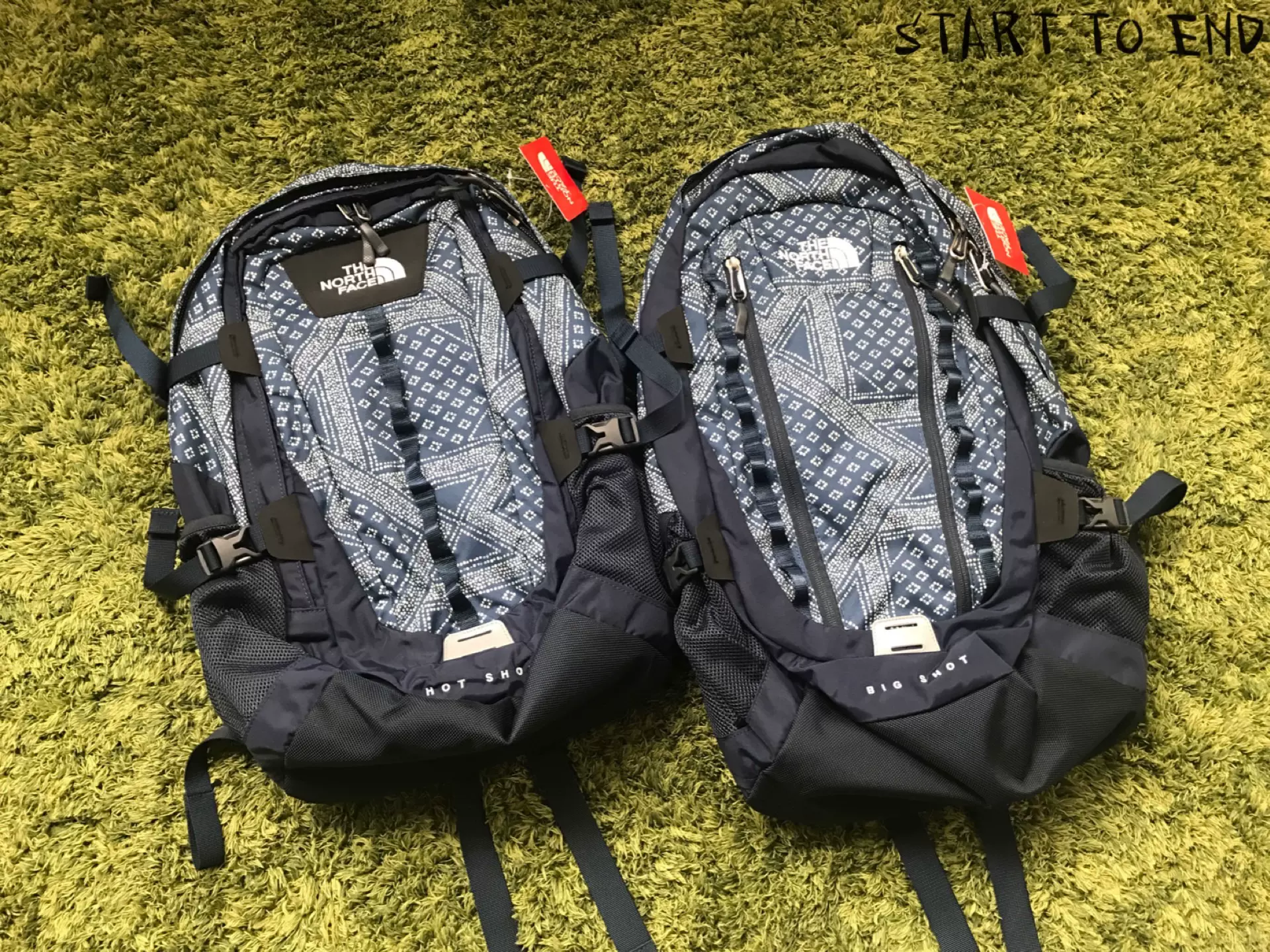 現貨the North Face 日本北面hot Big Shot Cl 腰果花揹包18ss