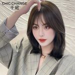 千姬假发女长发真发全真人发全真假发自然真发全头套真人发丝短发