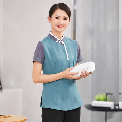 Очистка обслуживание обслуживания отеля PA Комната с коротким рукавом, очистка тетушка