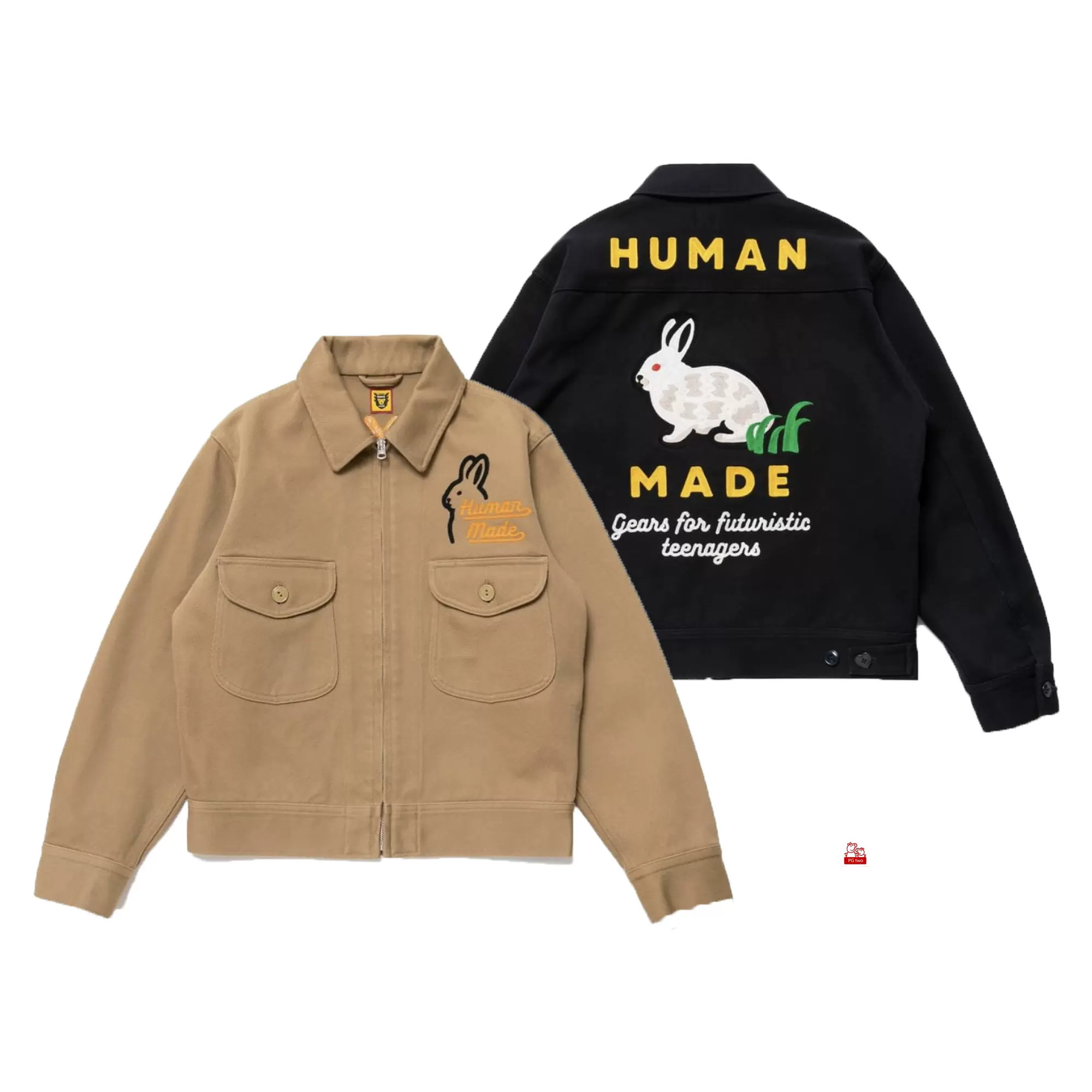 HUMAN MADE VARSITY JACKET 老虎头热狗棒球服夹克情侣男女外套-Taobao