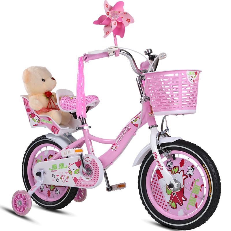 phoenix children's bike 3-year-old baby bike 2-4-6-7-8-9-10-year-old baby bike girl bike