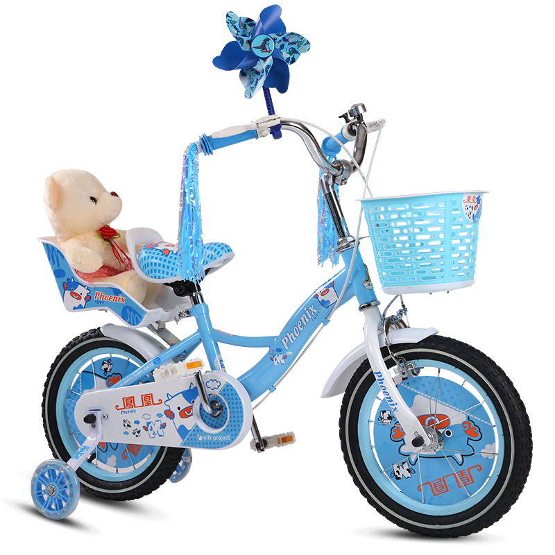 phoenix children's bike 3-year-old baby bike 2-4-6-7-8-9-10-year-old baby bike girl bike