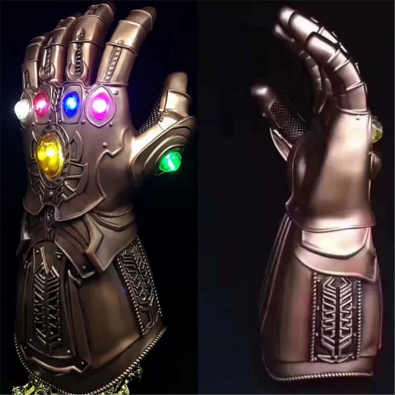 [1: 1 LED Light    Gauntlet War Gloves Cosplay Halloween Cost]