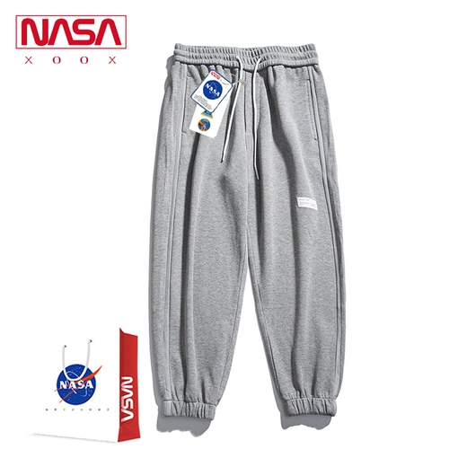 Осенние спортивные трендовые штаны, повседневные брюки для влюбленных, оверсайз