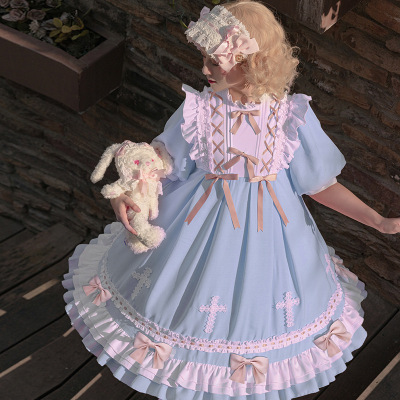 taobao agent Genuine small princess costume, demi-season bodysuit, Lolita style, Lolita OP