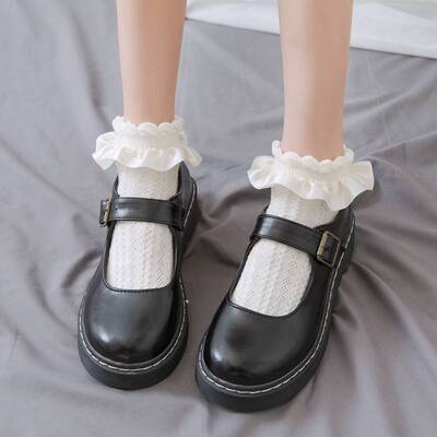 taobao agent Lace Japanese socks, Lolita style