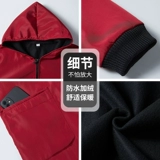 Флисовая длинная униформа медсестры для работы, водонепроницаемый нагрудник, зимняя куртка, увеличенная толщина, делается под заказ