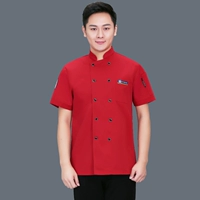 Красный, короткий рукав