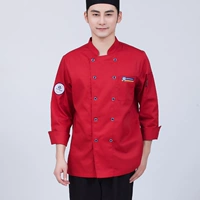 Красный лонгслив