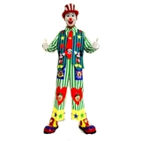 Новые костюмы клоуна для взрослых, мужчин и женщин, тот же стиль для костюмов для производительности, забавные и забавные костюмы для карнавальных танцевальных магов
