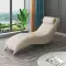 Ghế Chaise đơn có thể ngả lưng căn hộ nhỏ hiện đại đơn giản khách sạn làm đẹp ghế dài phòng ngủ ghế sofa lười gỗ nguyên khối ghế tình yêu ghế tình yêu trái tim Ghế Tình Yêu