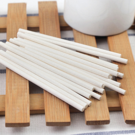 [贝卡]棒棒糖蛋糕纸棒子20枚入 环保安全耐烤纸签 10cm长