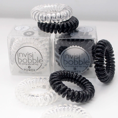 Invisibobble Germany Magic Hair Circle Crink Line Простое сетевое красное движение INS твердо и толще.