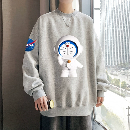 Трехмерная осенняя толстовка, мультяшный лонгслив для школьников и студентов, 3D