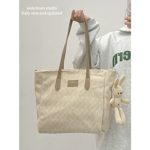 Демисезонная сумка через плечо, модная вместительная и большая сумка на одно плечо, шоппер, коллекция 2023