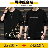 (С длинным рукавом) 232 черный +242 черный