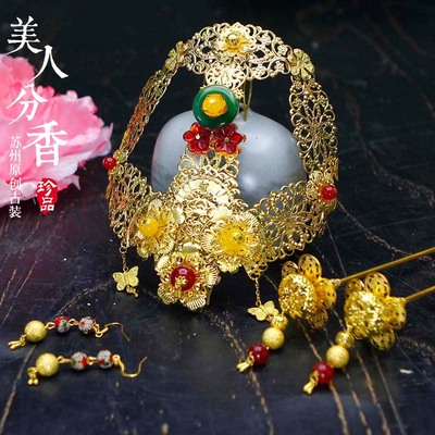 taobao agent Genuine Hanfu, retro hair accessory, Chinese hairpin with tassels, jewelry