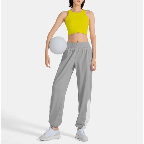 Спортивные летние штаны для отдыха для спортзала для тренировок, свободный прямой крой, для бега