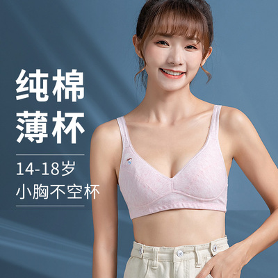 taobao agent Underwear Student High School Girl 18 -year -old Summer 16 Girls' Development During Summer Thin Cotton 15 girls worn by girls 17