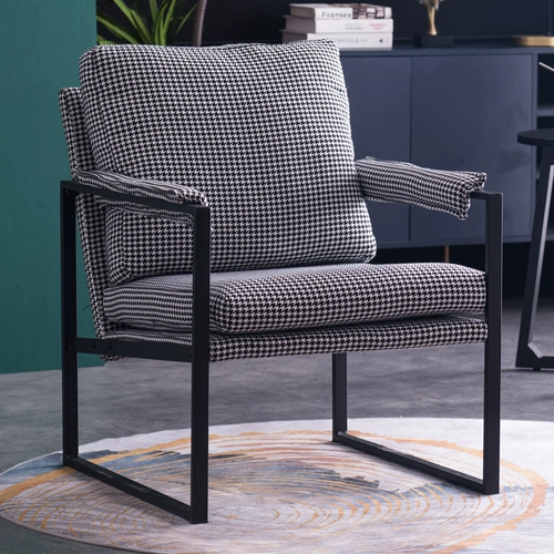 Северные тысячи птичьего одиночного солорного дивана Light Luxury Minimalist Living Room Metal Iron Art Leisure Ленивый ленивый стул