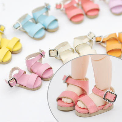 taobao agent OB11 Meijie Pig Waterfront Shoe Accessories Basic Sandals