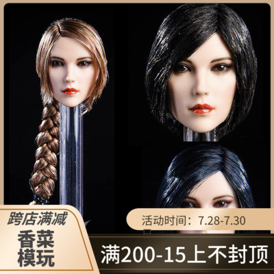 taobao agent YMTOYS 1/6 female soldiers doll European and American head carving ymt017 Li does not contain feminine body
