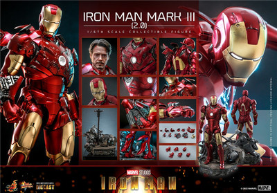 taobao agent HOTTOYS HT 1/6 Iron Man Mark3 MK3 Alloy MMS664D48 Preorder